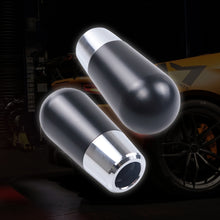 Load image into Gallery viewer, Brand New Universal JDM Duracon Black-Silver Manual Racing Gear Stick Shift Knob Shifter M8 M10 M12