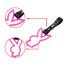 Load image into Gallery viewer, Brand New Playboy Bunny Shaped Purple JDM TSURIKAWA Subway Bus Handle Strap Charm Drift