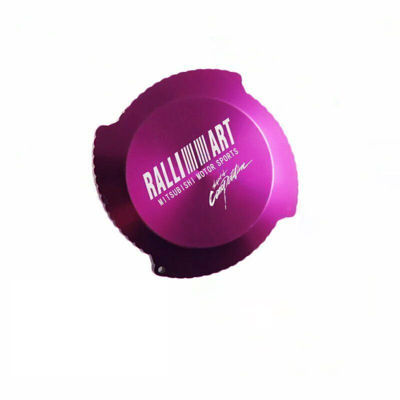 Brand New Ralliart Purple Aluminum Racing Engine Oil Filler Cap For MITSUBISHI