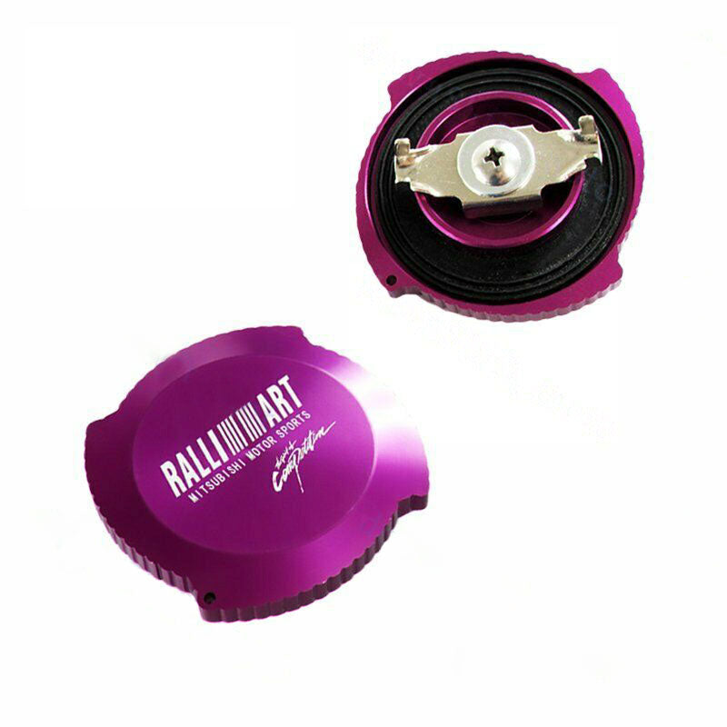 Brand New Ralliart Purple Aluminum Racing Engine Oil Filler Cap For MITSUBISHI