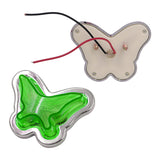 BRAND NEW 1PCS Green Butterfly Shaped Side Marker / Accessory / Led Light / Turn Signal