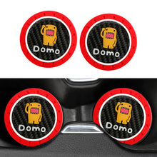 Load image into Gallery viewer, Brand New 2PCS Domo Real Carbon Fiber Car Cup Holder Pad Water Cup Slot Non-Slip Mat Universal