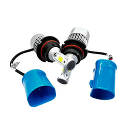 Brand New Premium Design 9007 LED Headlight Bulb Pack 16000 Lumen 6500K Bright White