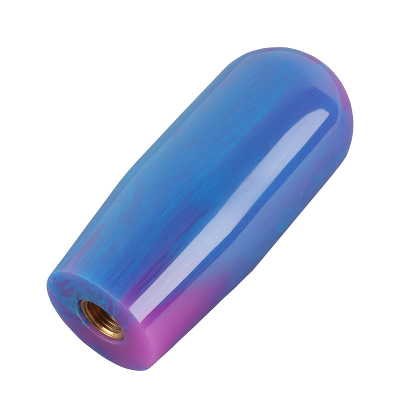 Brand New JDM Universal JDM Blue 10CM Marble Style Stick Manual Gear Shift Knob Shifter M8 M10 M12