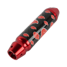 Load image into Gallery viewer, Brand New Naruto Akatsuki Cloud Universal Real Carbon Fiber Red Aluminum Automatic Transmission Racing Gear Shift Knob