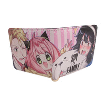 Load image into Gallery viewer, Brand New Unisex SPY X Family Anya Forger Anime Purse Short Bifold Fashion Leather Wallet