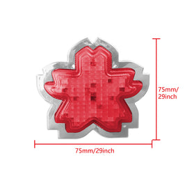 BRAND NEW 1PCS Red Flower Shaped Side Marker / Accessory / Led Light / Turn Signal