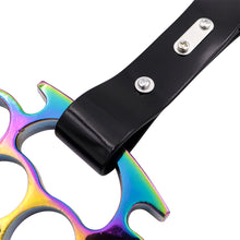 Load image into Gallery viewer, Brand New Knuckle Neo-Chrome JDM TSURIKAWA Ring Subway Train Bus Handle Strap Charm Drift