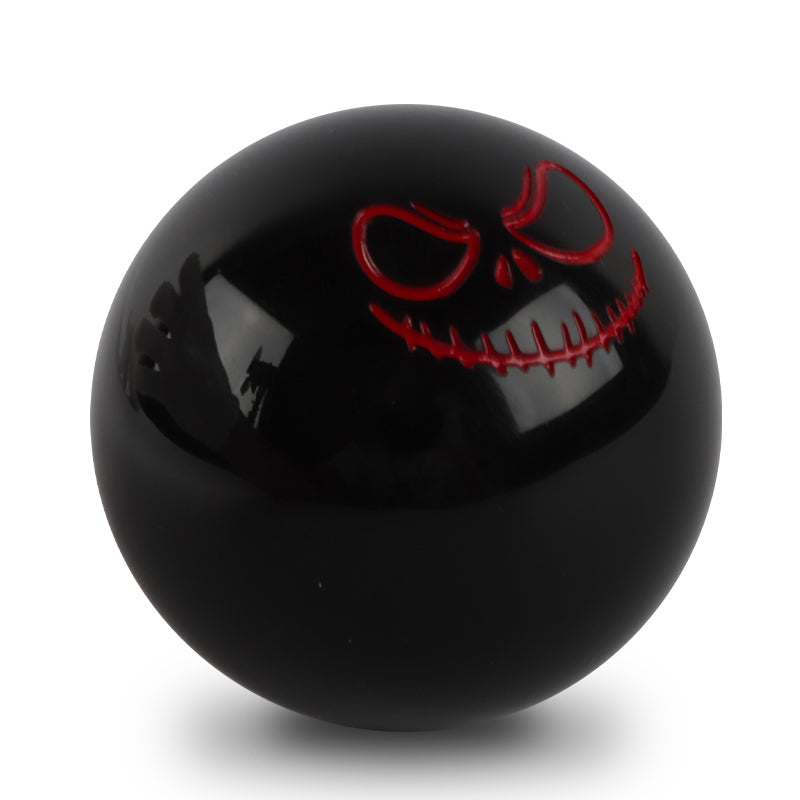 BRAND NEW JDM Ghost Smile Face Ball Black Manual Gear Stick Shift Knob Shifter Universal M8 M10 M12