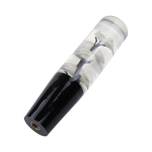 Load image into Gallery viewer, Brand New 1PCS Universal 20CM JDM Clear White Real Flowers Manual Car Black Base Racing Stick Shift Knob M8 M10 M12