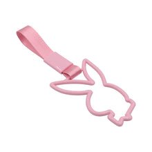 Load image into Gallery viewer, Brand New Playboy Bunny Shaped Pink JDM TSURIKAWA Subway Bus Pink Handle Strap Charm Drift