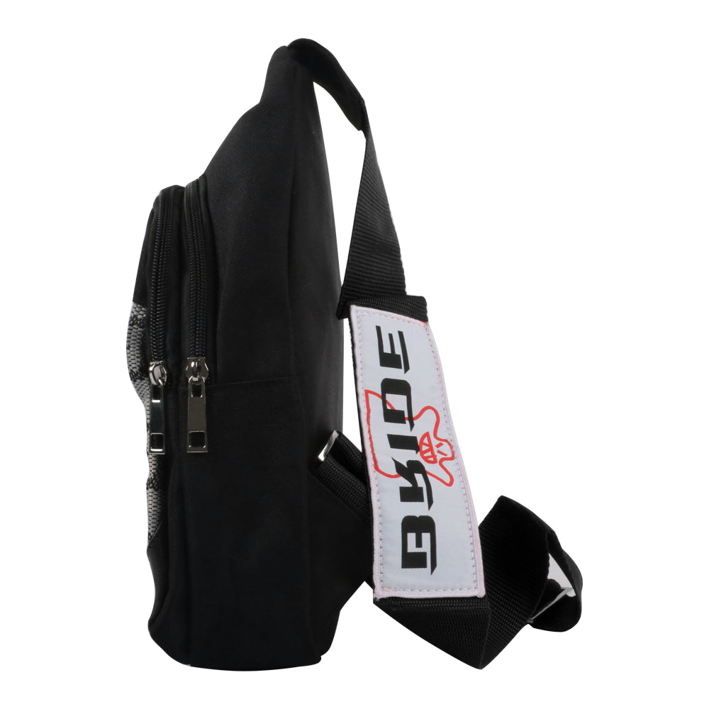 Brand New JDM BRIDE Black Backpack Molle Tactical Sling Chest Pack Shoulder Waist Messenger Bag