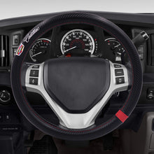 Load image into Gallery viewer, BRAND NEW CADILLAC 15&quot; Diameter Car Steering Wheel Cover Carbon Fiber Style Look