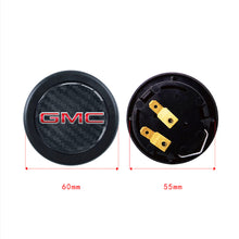 Load image into Gallery viewer, Brand New Universal GMC Car Horn Button Black Steering Wheel Horn Button Center Cap