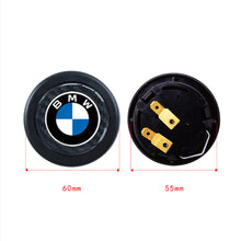 Load image into Gallery viewer, Brand New Universal BMW Car Horn Button Black Steering Wheel Horn Button Center Cap