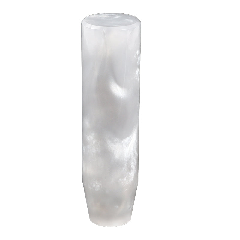 Brand New Universal White Pearl Long Stick Manual Car Gear Shift Knob Shifter M8 M10 M12