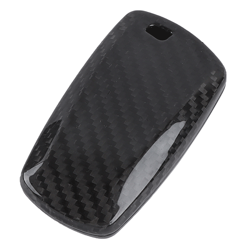 Brand New Black Real Carbon Fiber Key Fob Case Cover Shell Keychain For BMW 1/2/3/4/5/6/7-SERIES F01 F02 F07 F10 F12 F13 F20 F30 F32 F25 E84