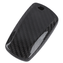 Load image into Gallery viewer, Brand New Black Real Carbon Fiber Key Fob Case Cover Shell Keychain For BMW 1/2/3/4/5/6/7-SERIES F01 F02 F07 F10 F12 F13 F20 F30 F32 F25 E84