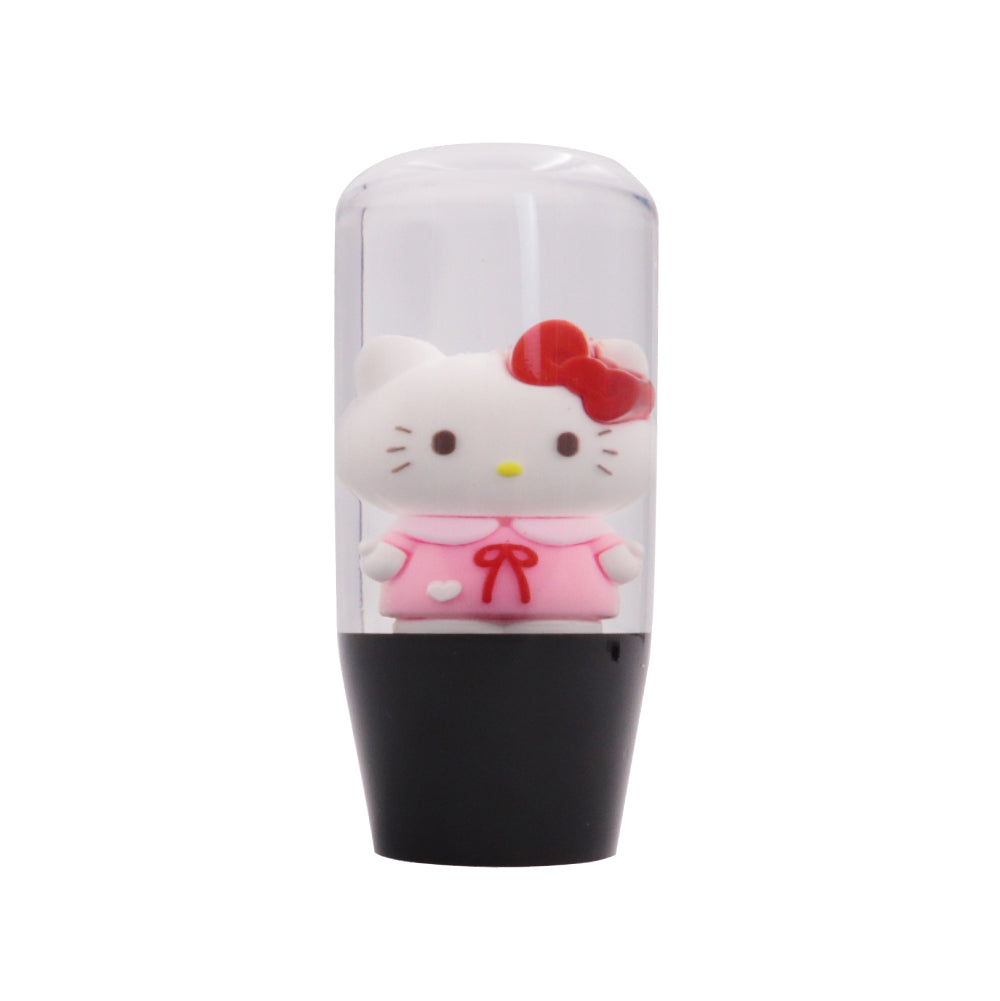 Brand New Universal Hello Kitty Character Crystal Clear Stick Car Manual Gear Shift Knob Shifter Lever Cover