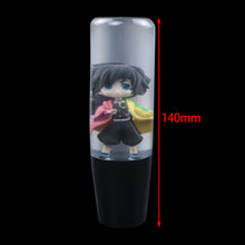 Load image into Gallery viewer, Brand New Universal Anime Character Crystal Clear Stick Car Manual Gear Shift Knob Shifter Lever Cover
