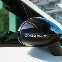 Load image into Gallery viewer, Brand New 1PCS Volkswagen Real Carbon Fiber Black Car Trunk Side Fenders Door Badge Scratch Guard Sticker