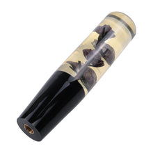 Load image into Gallery viewer, Brand New 1PCS Universal 20CM JDM Clear Purple Real Flowers Manual Car Black Base Racing Stick Shift Knob M8 M10 M12