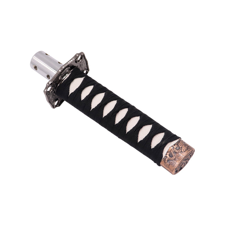 2022 New Universal 1pcs Samurai Sword Gear Shift 31cm Long JDM Knob Shifter  Katana Metal Gearstick Replacement Handle