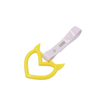 Load image into Gallery viewer, Brand New Devil Demon Heart Yellow JDM TSURIKAWA Ring Subway Train Bus Handle Strap Charm Drift