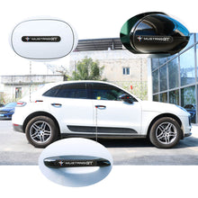 Load image into Gallery viewer, Brand New 1PCS MUSTANG GT Real Carbon Fiber Black Car Trunk Side Fenders Door Badge Scratch Guard Sticker