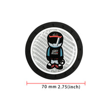 Load image into Gallery viewer, Brand New 2PCS MUGEN RACER Real Carbon Fiber Car Cup Holder Pad Water Cup Slot Non-Slip Mat Universal