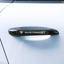 Load image into Gallery viewer, Brand New 1PCS MUSTANG GT Real Carbon Fiber Black Car Trunk Side Fenders Door Badge Scratch Guard Sticker