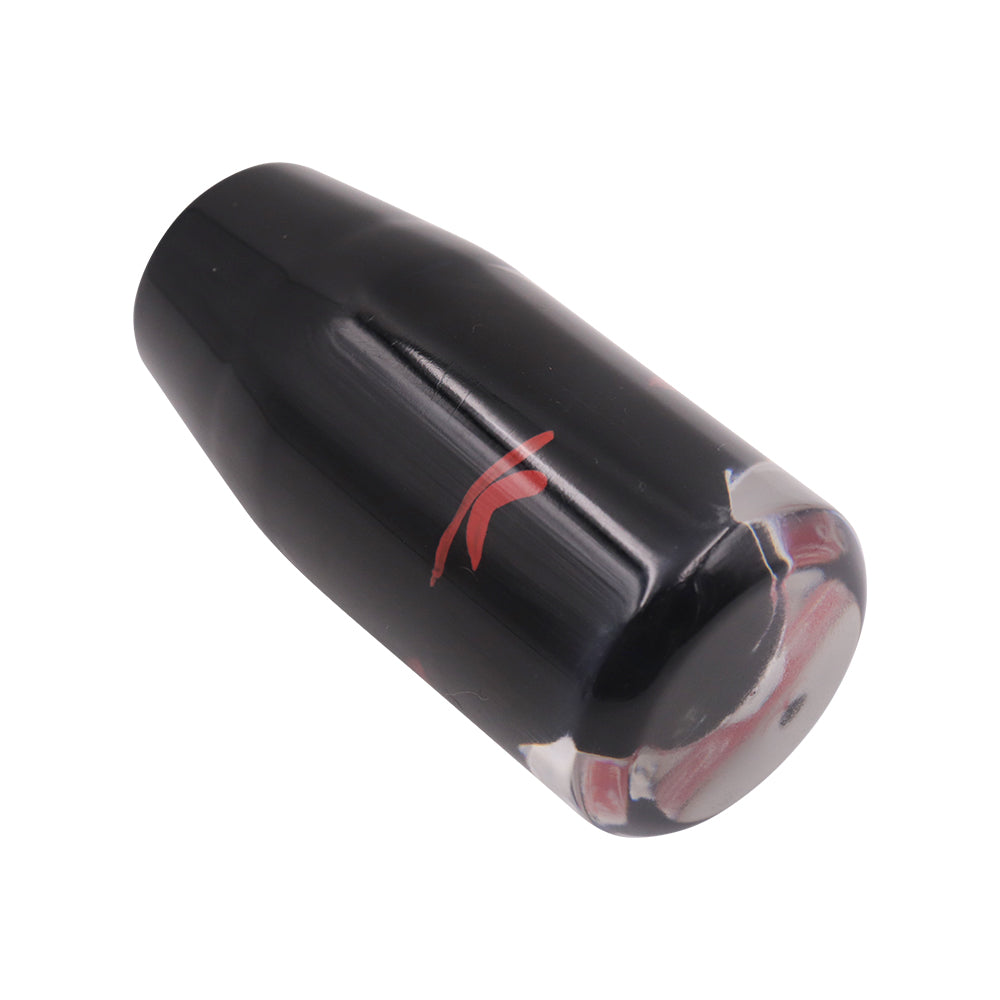 Brand New 1PCS Universal 9CM JDM Clear Anime Dog Manual Car Black Base Racing Stick Shift Knob M8 M10 M12