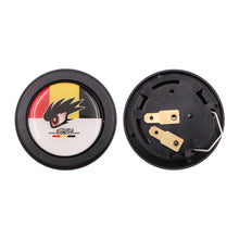Load image into Gallery viewer, Brand New Universal Mugen Power Car Horn Button Black Steering Wheel Center Cap