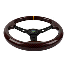 Load image into Gallery viewer, Brand New 350mm 14&quot; Universal JDM SPOON SPORTS Red Real Carbon Fiber Steering Wheel