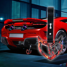 Load image into Gallery viewer, Brand New Devil Demon Broken Heart Black JDM TSURIKAWA Ring Subway Train Bus Handle Strap Charm Drift