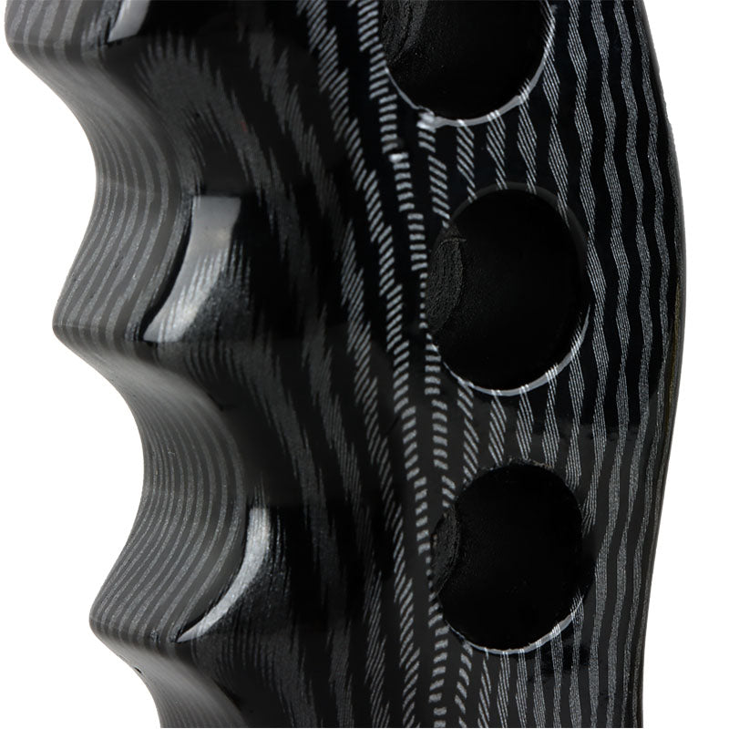 Brand New Universal Carbon Fiber Look Slotted Pistol Grip Handle Manual Gear Shift Knob Shifter M8 M10 M12