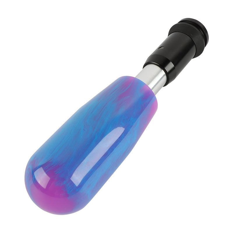 Brand New Universal JDM Blue 10CM Marble Style Stick Automatic Transmission Racing Gear Shift Knob