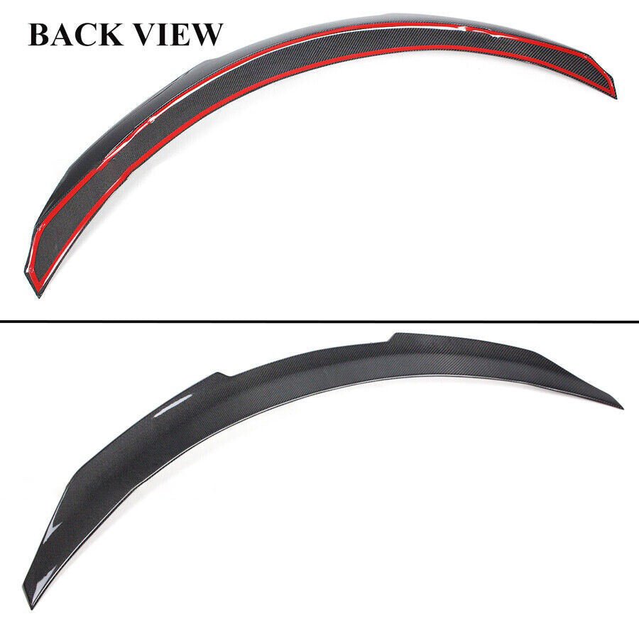 BRAND NEW 2008-2015 INFINITI G37 2DR COUPE V2 HIGH KICK Real Carbon Fiber Rear Trunk PSM Spoiler