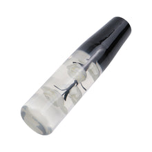 Load image into Gallery viewer, Brand New 1PCS Universal 20CM JDM Clear White Real Flowers Manual Car Black Base Racing Stick Shift Knob M8 M10 M12