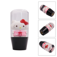 Load image into Gallery viewer, Brand New Universal Hello Kitty Character Crystal Clear Stick Car Manual Gear Shift Knob Shifter Lever Cover