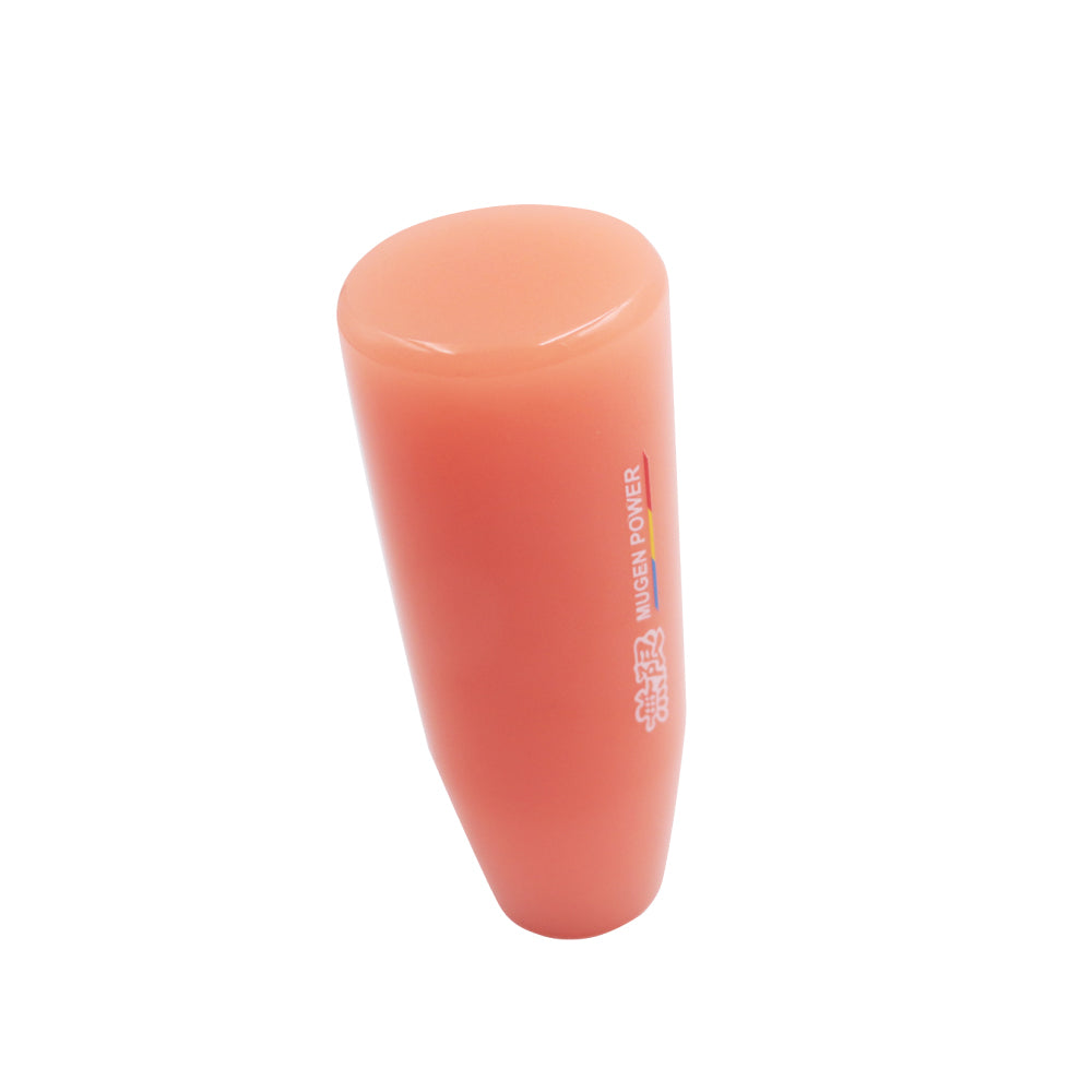 Brand New Universal 12CM Mugen Glow in the Dark Red Pearl Long Stick Manual Car Gear Shift Knob Shifter M8 M10 M12