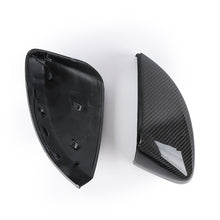 Load image into Gallery viewer, Brand New Audi A3 2015-2021 Real Carbon Fiber Side View Mirror Cover Replacement Caps Fits Without Lane Assist