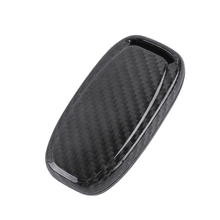 Load image into Gallery viewer, Brand New Black Real Carbon Fiber Key Fob Case Cover Shell Keychain For Audi A3 A4 A5 A6 A7 A8 S4 S5 S6 S7 RS TT Q2 Q3 Q5 Q7 R8 Quattro