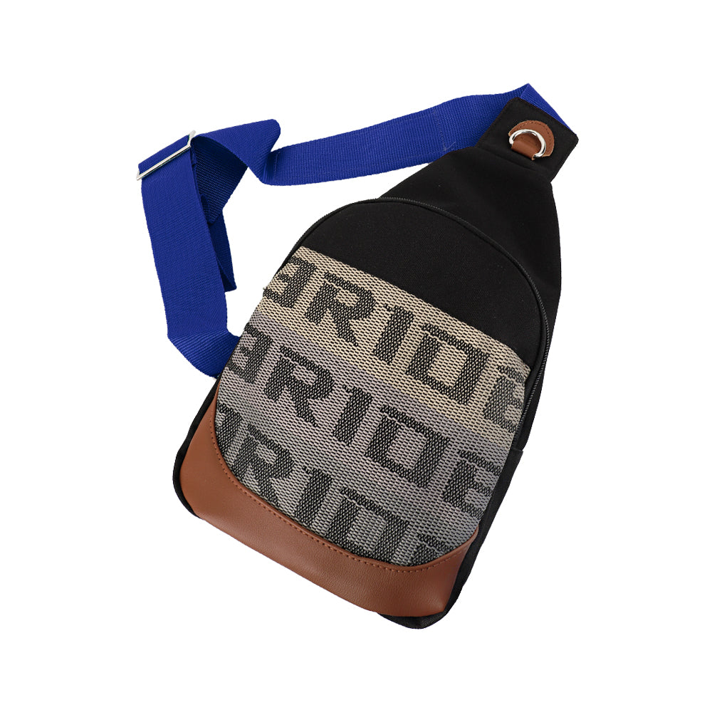 Brand New JDM BRIDE BLUE Backpack Molle Tactical Sling Chest Pack Shoulder Waist Messenger Bag