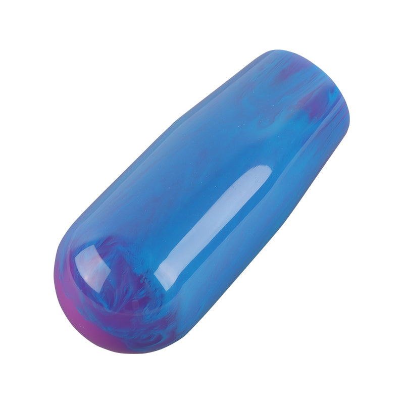 Brand New JDM Universal JDM Blue 10CM Marble Style Stick Manual Gear Shift Knob Shifter M8 M10 M12