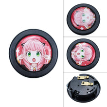 Load image into Gallery viewer, Brand New Universal Anime Hentai Car Horn Button Black Steering Wheel Center Cap