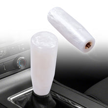 Load image into Gallery viewer, Brand New 12CM Universal Pearl Long White Stick Manual Car Gear Shift Knob Shifter M8 M10 M12