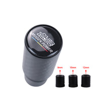 Load image into Gallery viewer, Brand New Universal Mugen Black Real Carbon Fiber Racing Gear Stick Shift Knob For MT Manual M12 M10 M8