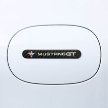 Load image into Gallery viewer, Brand New 4PCS MUSTANG GT Real Carbon Fiber Black Car Trunk Side Fenders Door Badge Scratch Guard Sticker