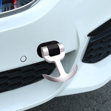 Load image into Gallery viewer, Brand New JDM Universal Front / Rear Cool Silver Track Racing Style ABS Tow Hook Ring Sticker For All Car Model